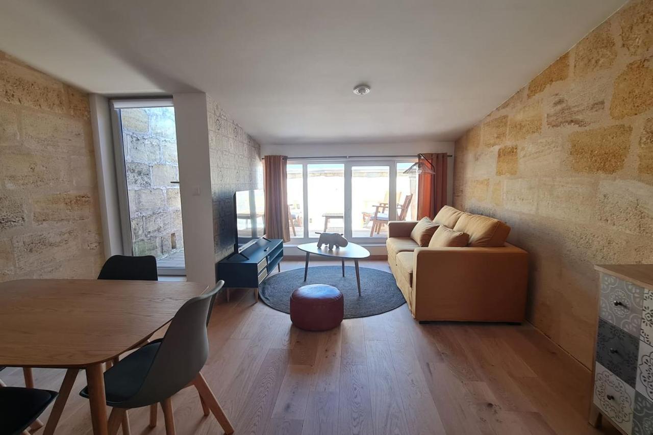 Apartamento En Haut De La Tour, Libourne Hypercentre, Netflix, Clim Exterior foto